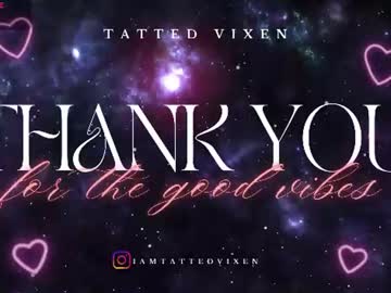 Livecam Vorschaubild von tatted_vixen